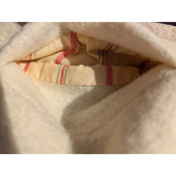 Vintage Hudson's Bay Wool Children's / Kids Parka Coat - "Baymart" 1970s Sz 8-10 - Picture 13 of 14